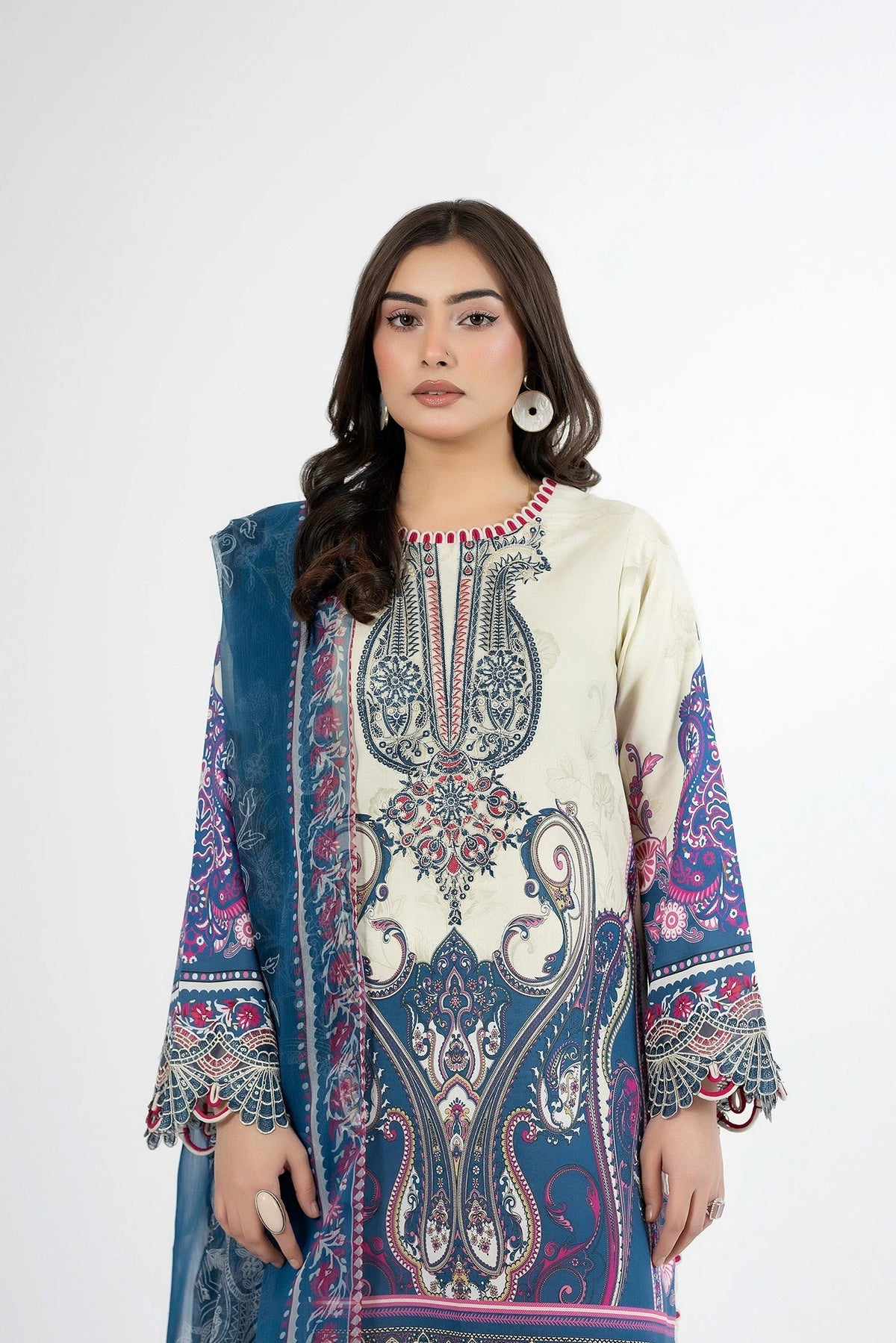 Adans Libas | Ethnic Prints | ETHNIC 1656 by Adans Libas - Designer Dress - Type : Luxury Dress - Available at Libayah - 100% Original