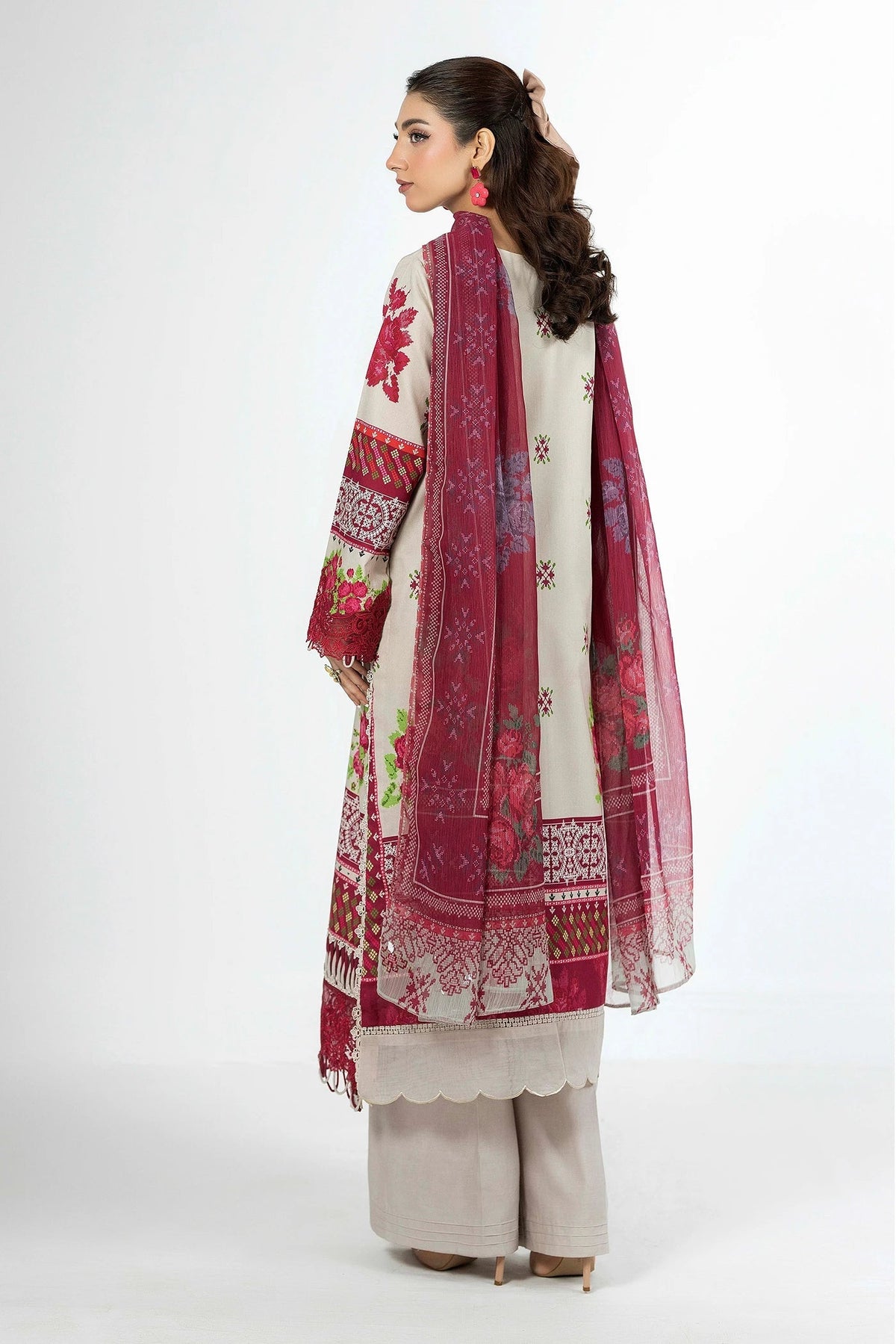 Adans Libas | Ethnic Prints | ETHNIC 1657 by Adans Libas - Designer Dress - Type : Luxury Dress - Available at Libayah - 100% Original