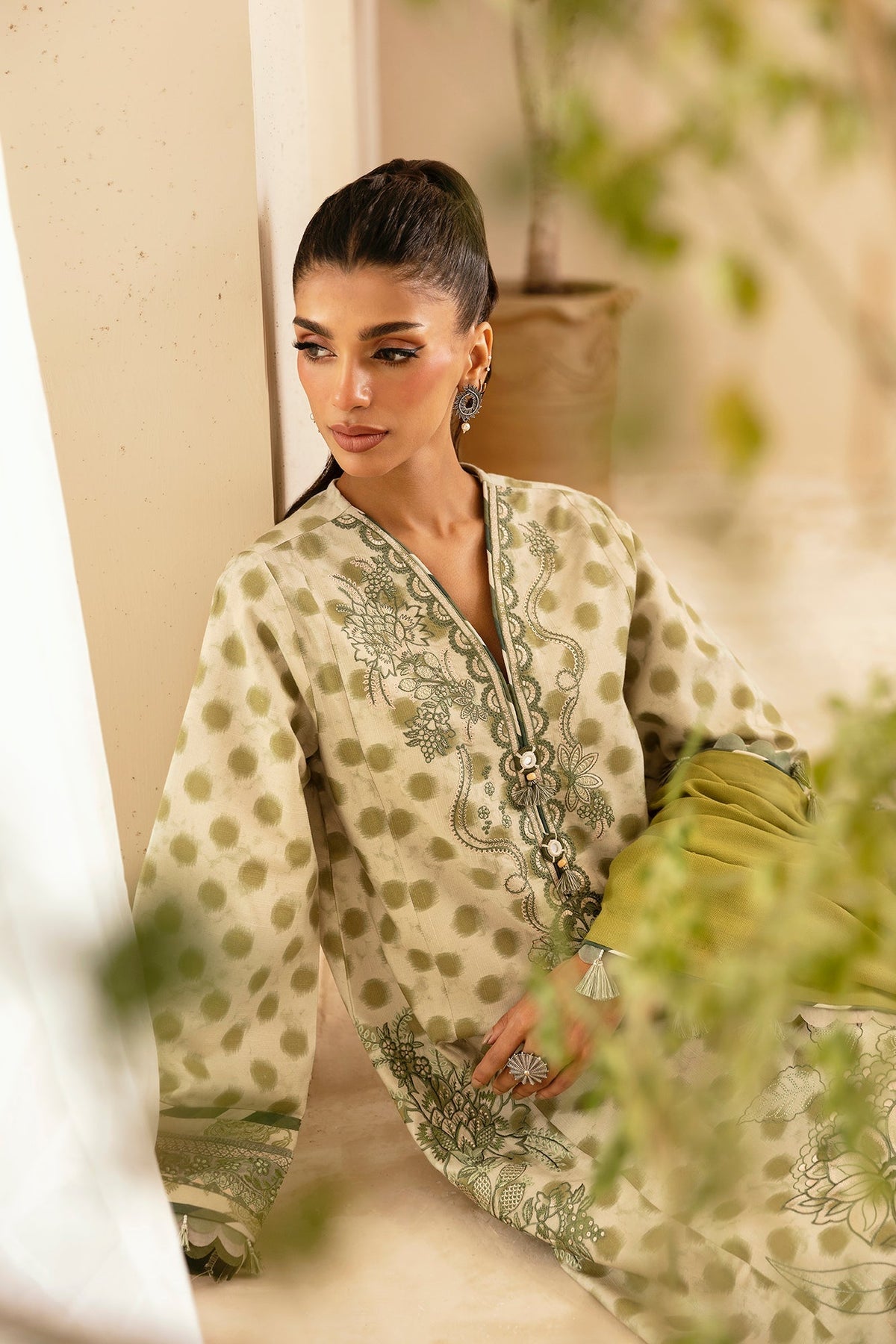 Ethnic | Rozana Winter Collection | ET-11 by Ethnic - Designer Dress - Type: Ladies Clothes - Available at Libayah - 100% Original