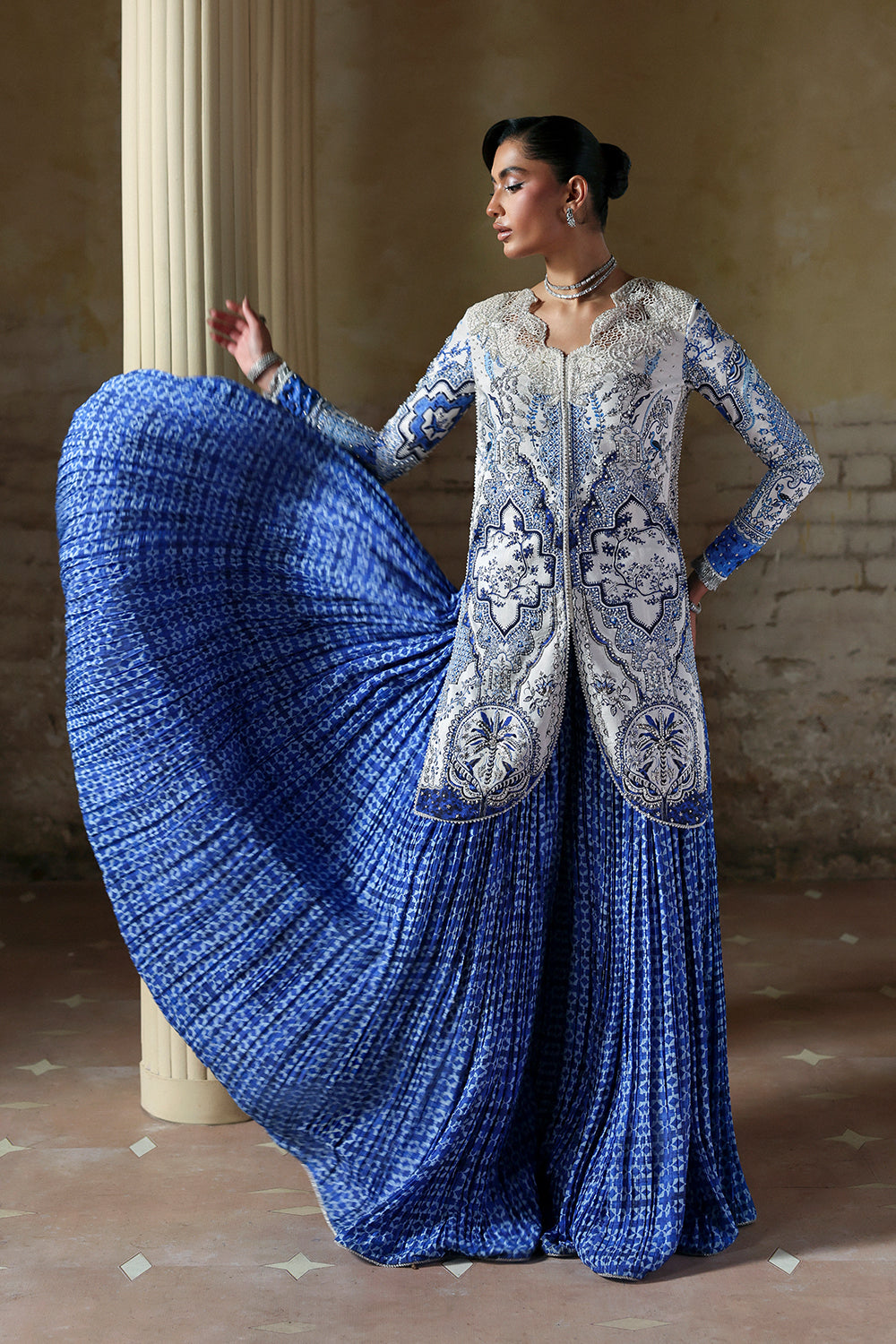 Soraya | Lumene Festive'25/26 | Evadia by Soraya  - Designer Dress  - Type : Ladies Clothes - Available at Libayah - 100% Original 
