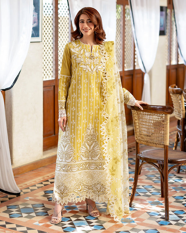 Mushq | Astoria Lawn 26 | Evadne by Mushq - Designer Dress  - Type : Ladies Clothes - Available at Libayah - 100% Original 