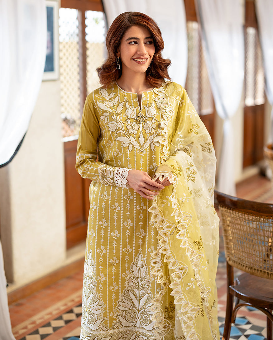 Mushq | Astoria Lawn 26 | Evadne by Mushq - Designer Dress  - Type : Ladies Clothes - Available at Libayah - 100% Original 