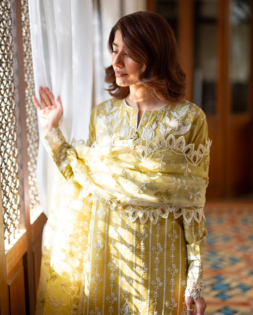 Mushq | Astoria Lawn 26 | Evadne by Mushq - Designer Dress  - Type : Ladies Clothes - Available at Libayah - 100% Original 