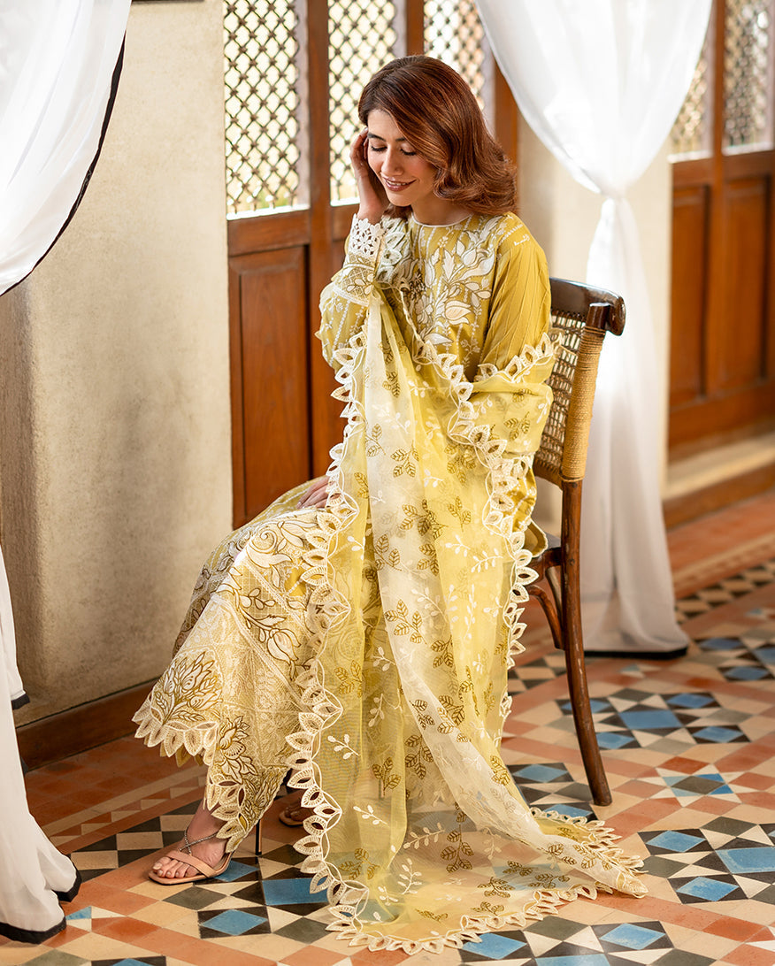 Mushq | Astoria Lawn 26 | Evadne by Mushq - Designer Dress  - Type : Ladies Clothes - Available at Libayah - 100% Original 