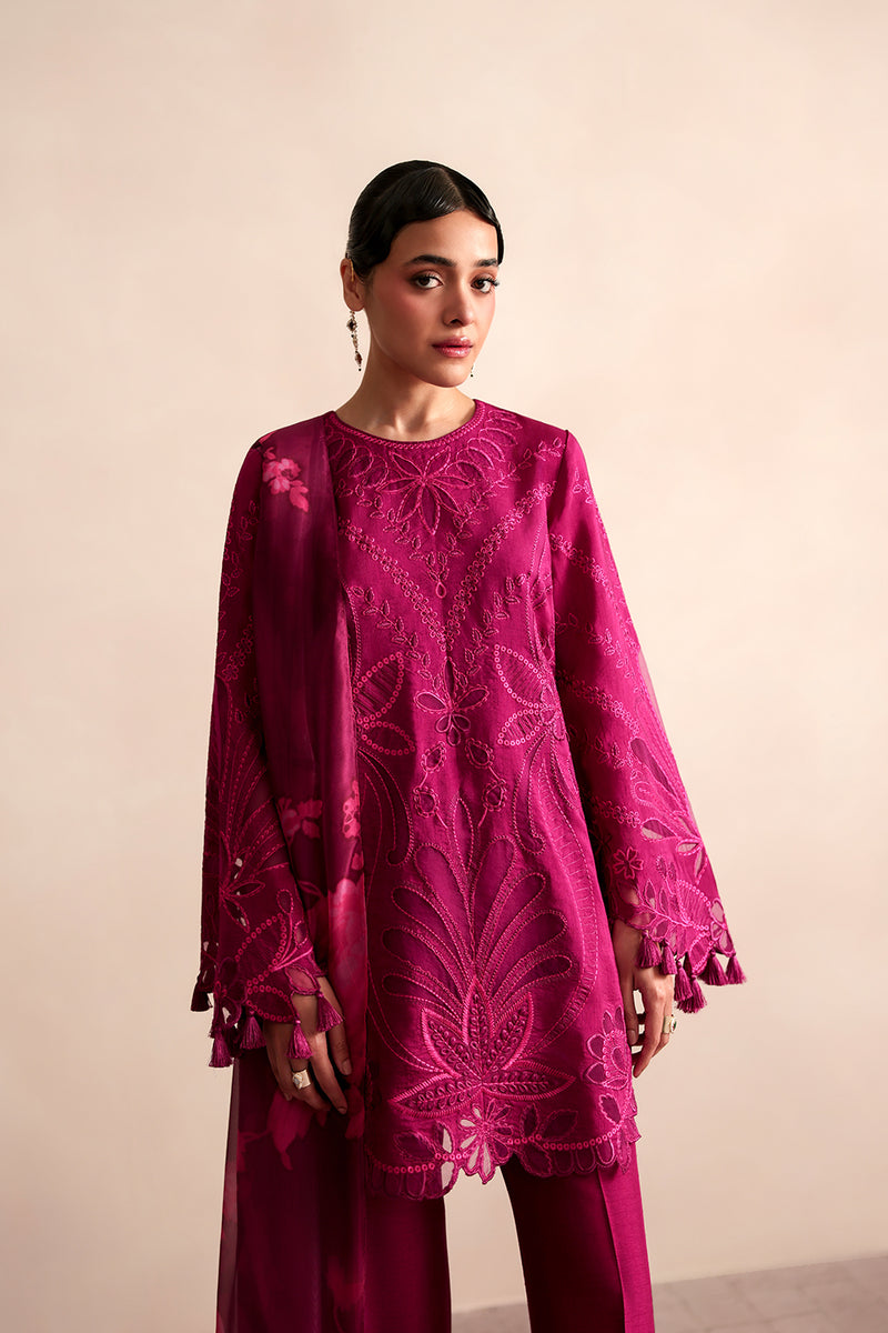 Saira Rizwan | Lael Silk Edit 26 | EVANIA-SRLC26-02 by Saira Rizwan - Designer Dress  - Type : Ladies Clothes - Available at Libayah - 100% Original 