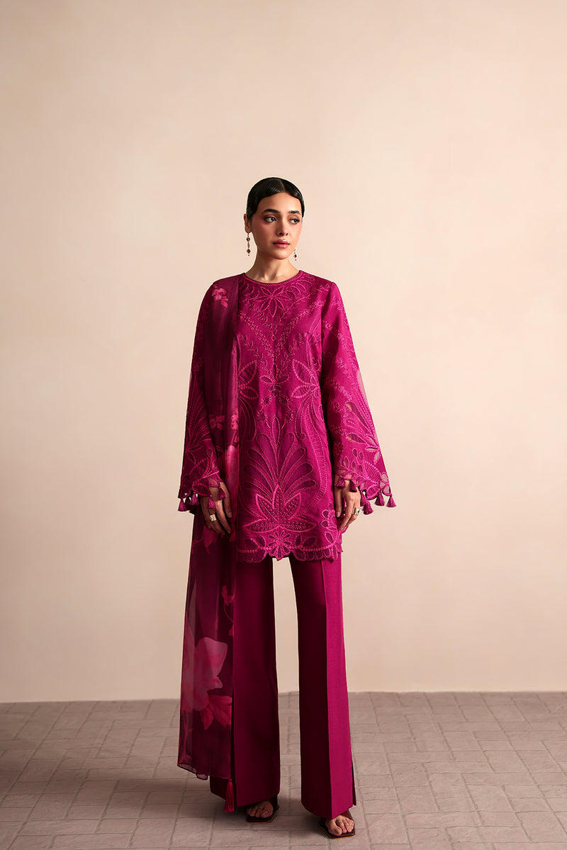 Saira Rizwan | Lael Silk Edit 26 | EVANIA-SRLC26-02 by Saira Rizwan - Designer Dress  - Type : Ladies Clothes - Available at Libayah - 100% Original 