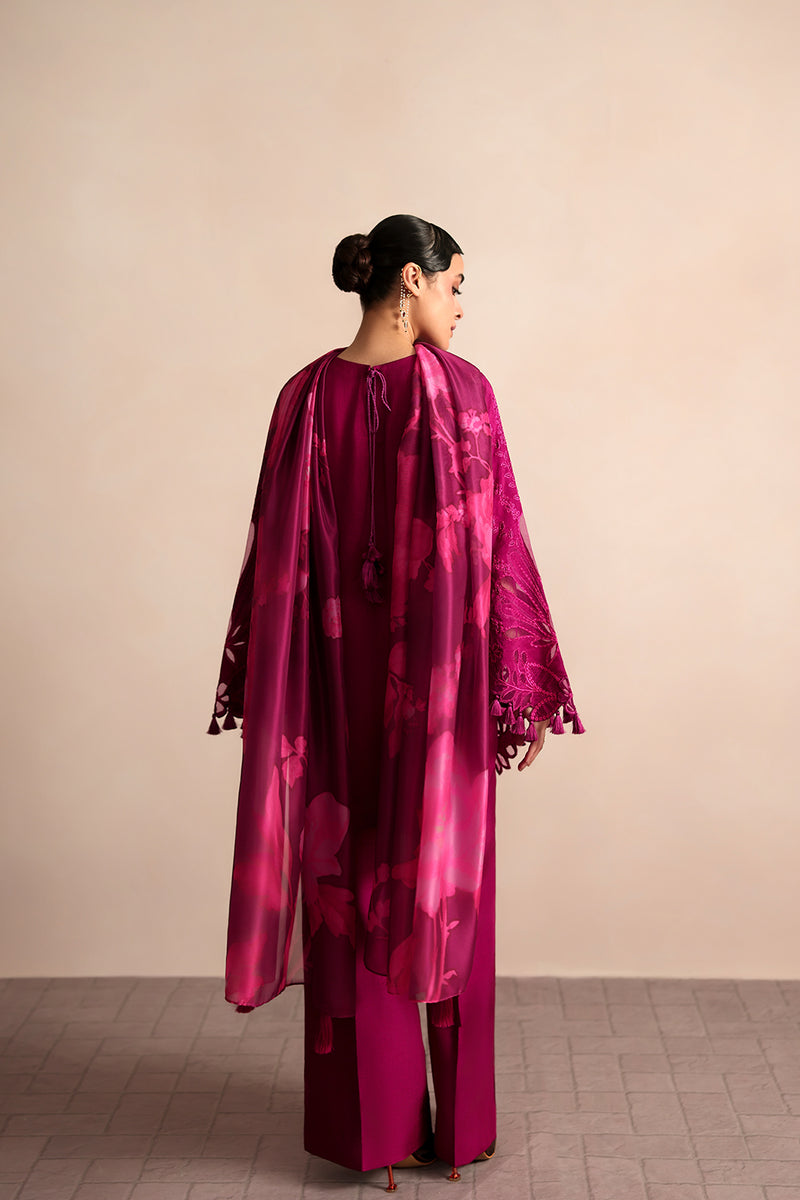 Saira Rizwan | Lael Silk Edit 26 | EVANIA-SRLC26-02 by Saira Rizwan - Designer Dress  - Type : Ladies Clothes - Available at Libayah - 100% Original 