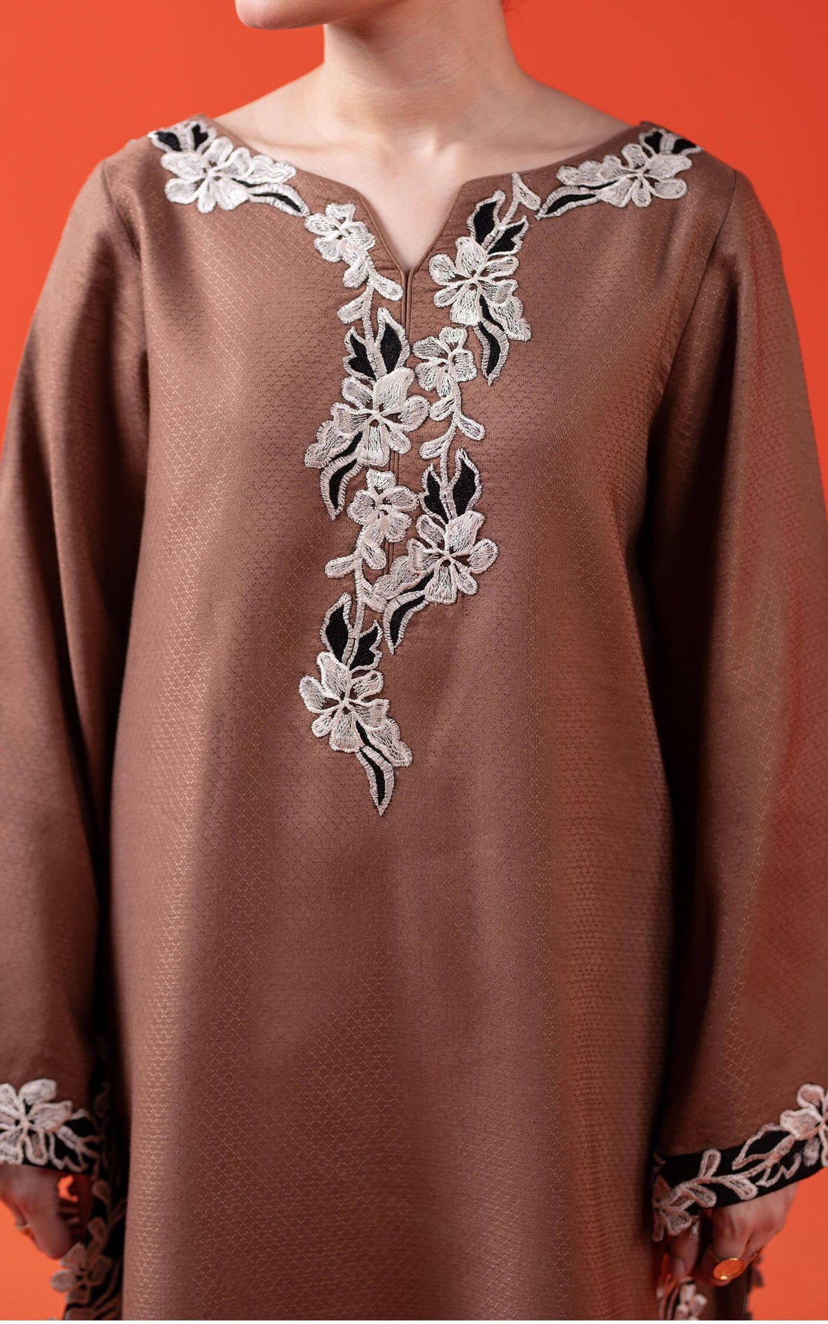 Asifa and Nabeel | Basic Pret 24 | Expresso by Asifa and Nabeel - Designer Dress - Type: Ladies Clothes - Available at Libayah - 100% Original