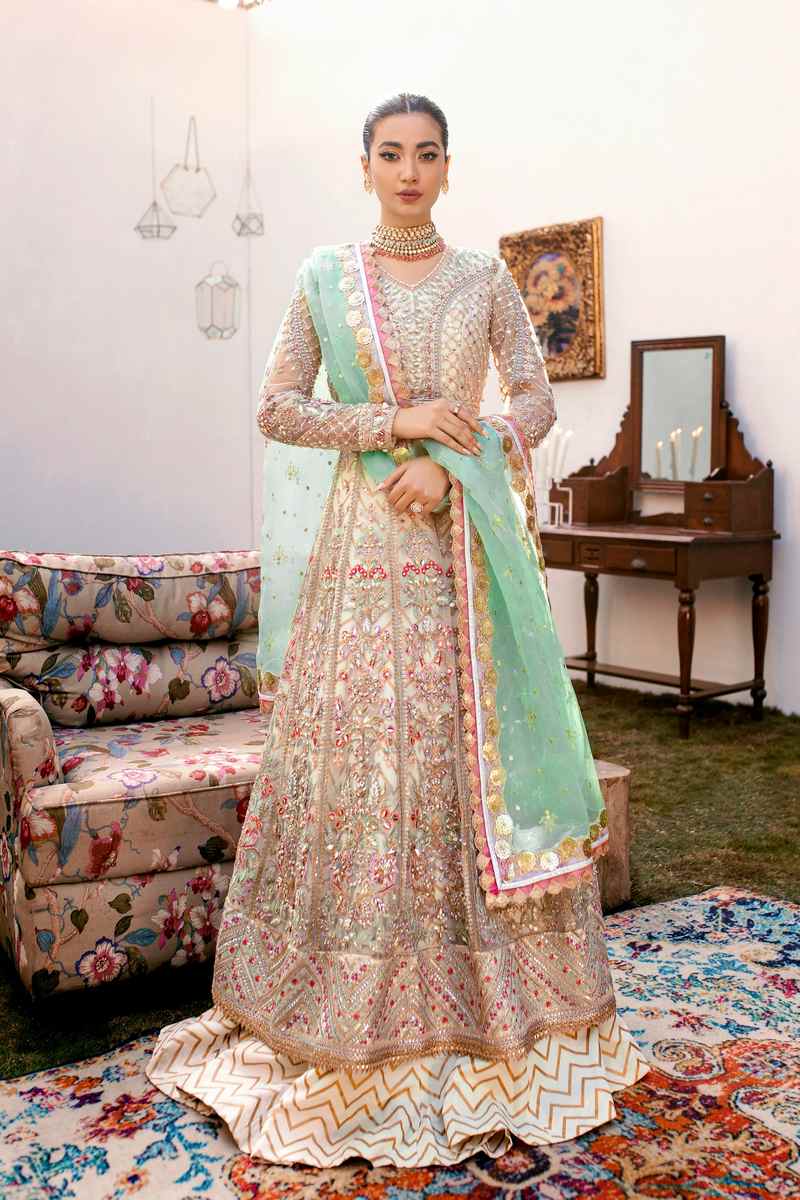 Ezra | Wedding Collection | Sage by Ezra - Designer Dress - Type: Ladies Clothes - Available at Libayah - 100% Original