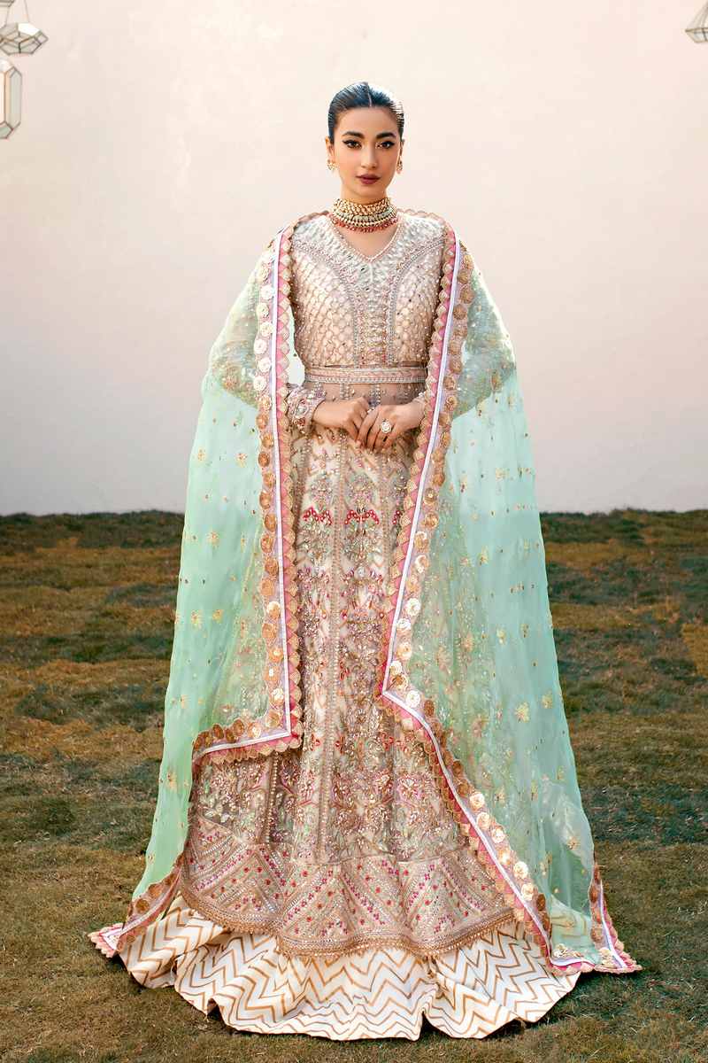 Ezra | Wedding Collection | Sage by Ezra - Designer Dress - Type: Ladies Clothes - Available at Libayah - 100% Original