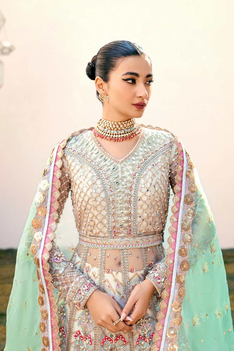 Ezra | Wedding Collection | Sage by Ezra - Designer Dress - Type: Ladies Clothes - Available at Libayah - 100% Original