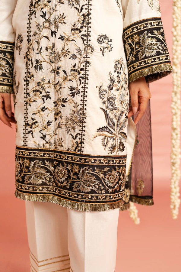 Al Karam | Festive Summer 25 | RTS | SHIRT, TROUSER & DUPATTA 01 by Al Karam - Designer Dress  - Type : Ladies Clothes - Available at Libayah - 100% Original 