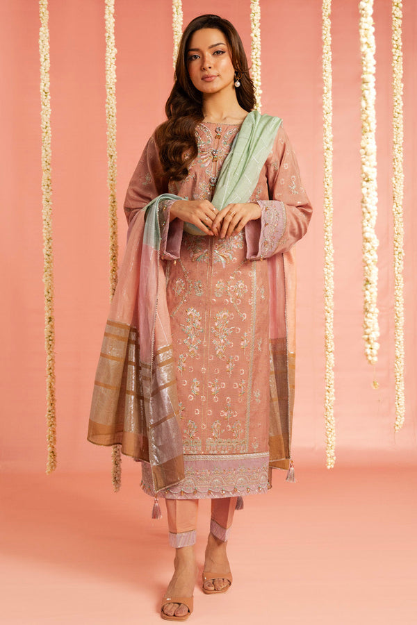 Al Karam | Festive Summer 25 | RTS | SHIRT, TROUSER & DUPATTA 04 by Al Karam - Designer Dress  - Type : Ladies Clothes - Available at Libayah - 100% Original 