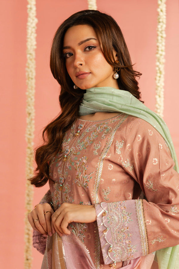 Al Karam | Festive Summer 25 | RTS | SHIRT, TROUSER & DUPATTA 04 by Al Karam - Designer Dress  - Type : Ladies Clothes - Available at Libayah - 100% Original 