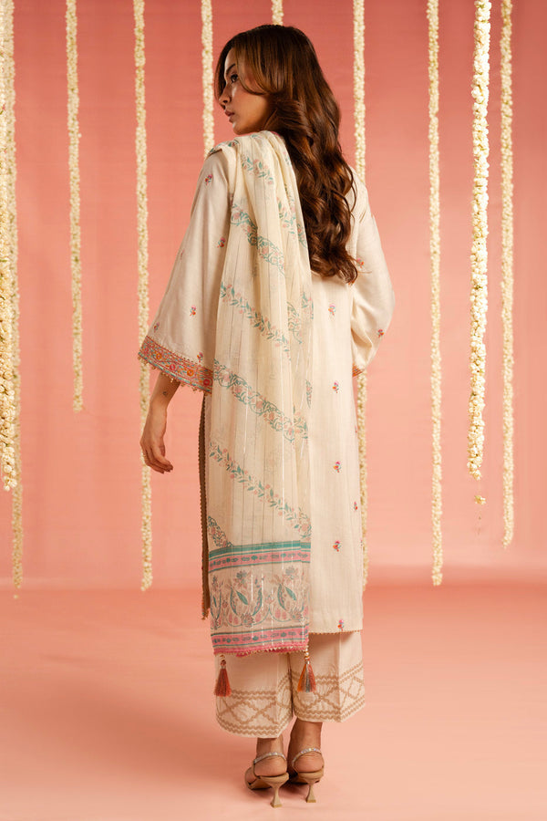 Al Karam | Festive Summer 25 | RTS | SHIRT, TROUSER & DUPATTA 03 by Al Karam - Designer Dress  - Type : Ladies Clothes - Available at Libayah - 100% Original 