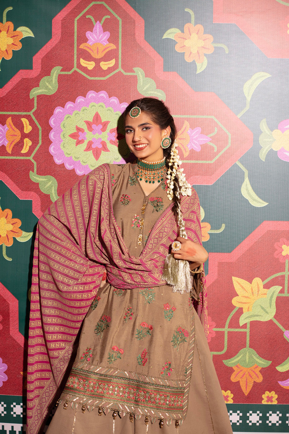 Al Karam | Winter 24 | F3-10C-24 by Alkaram - Designer Dress - Type: Ladies Clothes - Available at Libayah - 100% Original