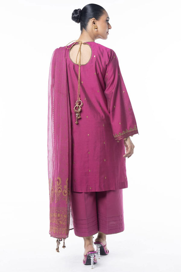 Al Karam | Winter 24 | F3-11C-24 by Alkaram - Designer Dress - Type: Ladies Clothes - Available at Libayah - 100% Original