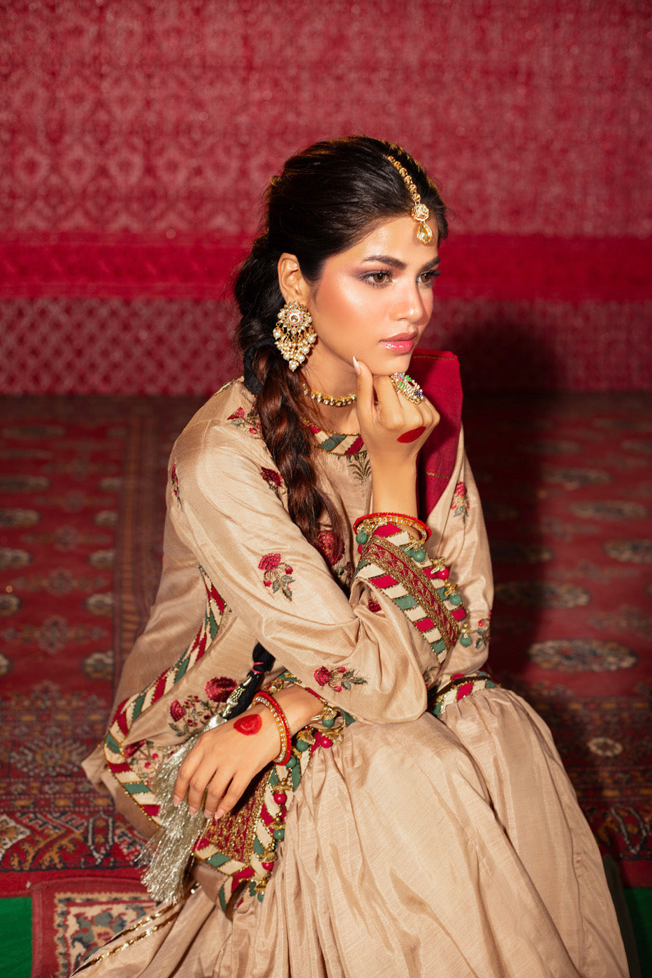 Al Karam | Winter 24 | F3-15E-24 by Alkaram - Designer Dress - Type: Ladies Clothes - Available at Libayah - 100% Original