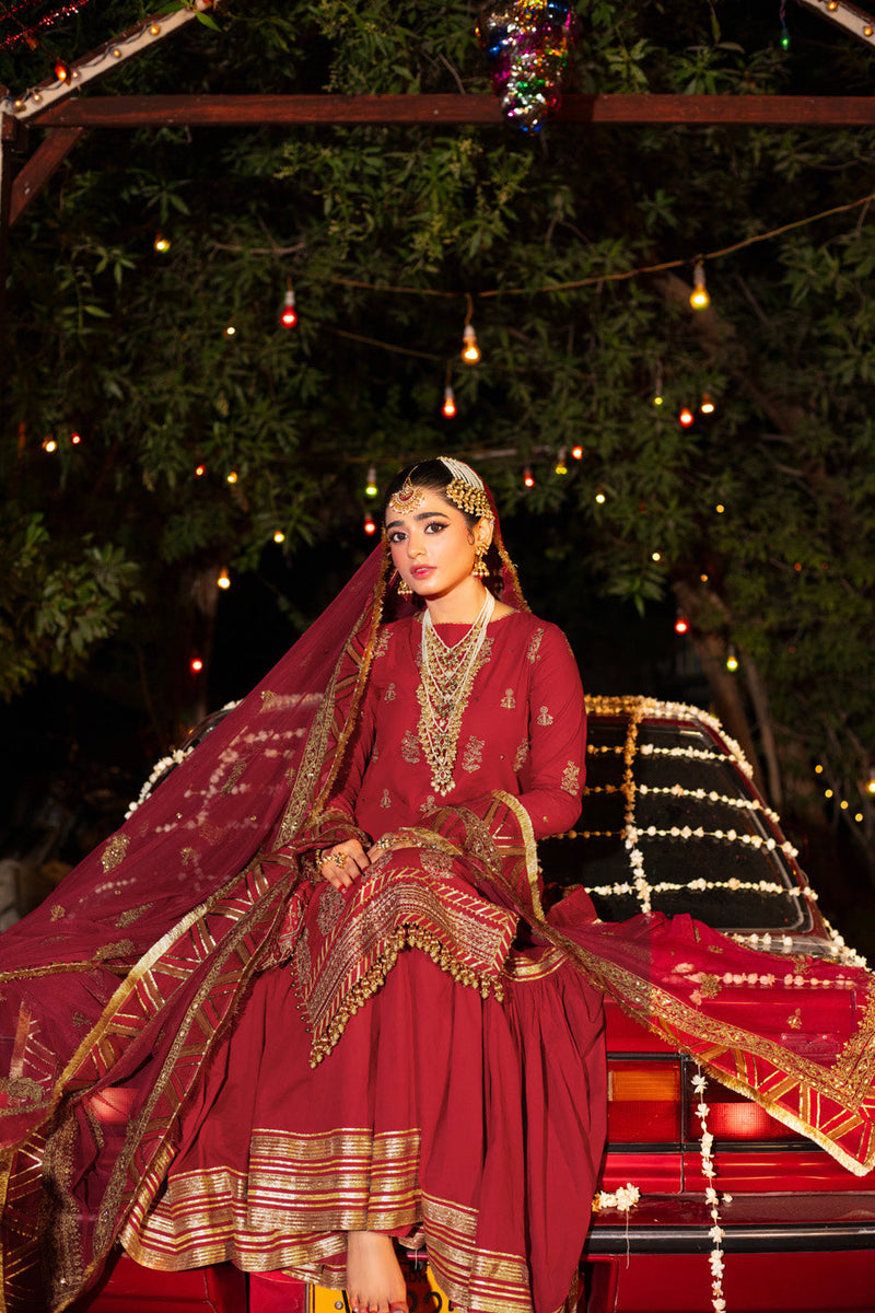 AlKaram | Festive Collection | F3-18F-24 by Alkaram - Designer Dress - Type: Ladies Clothes - Available at Libayah - 100% Original