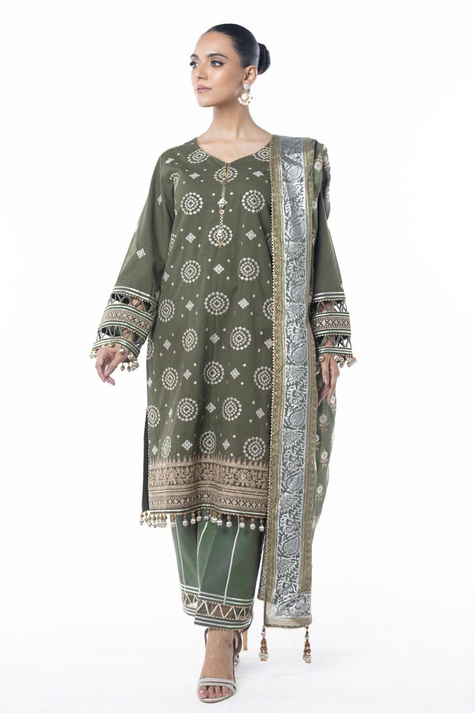 Al Karam | Winter 24 | F3-19F-24 by Alkaram - Designer Dress - Type: Ladies Clothes - Available at Libayah - 100% Original