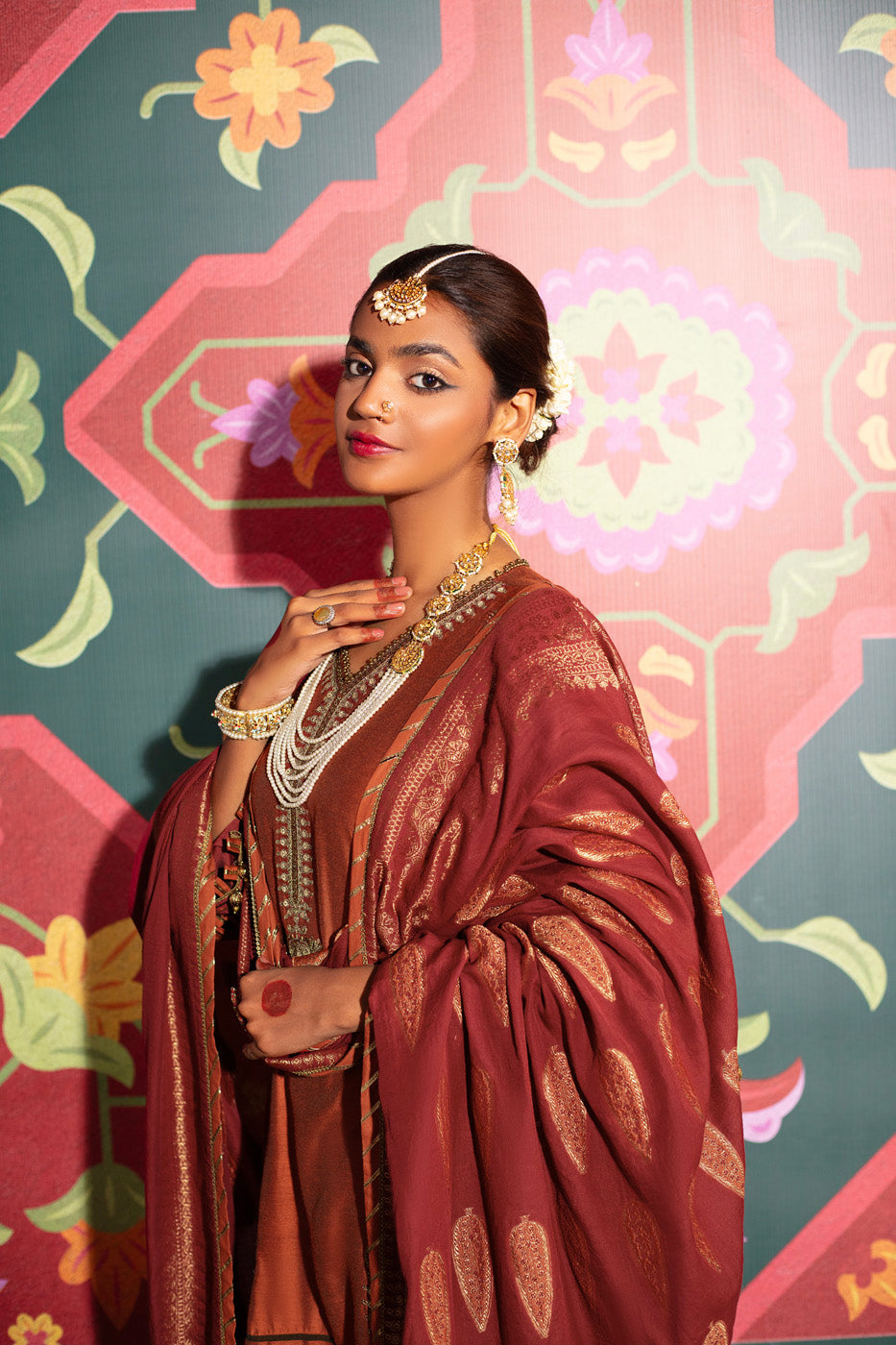 AlKaram | Festive Collection | F3-1A-24 by Alkaram - Designer Dress - Type: Ladies Clothes - Available at Libayah - 100% Original