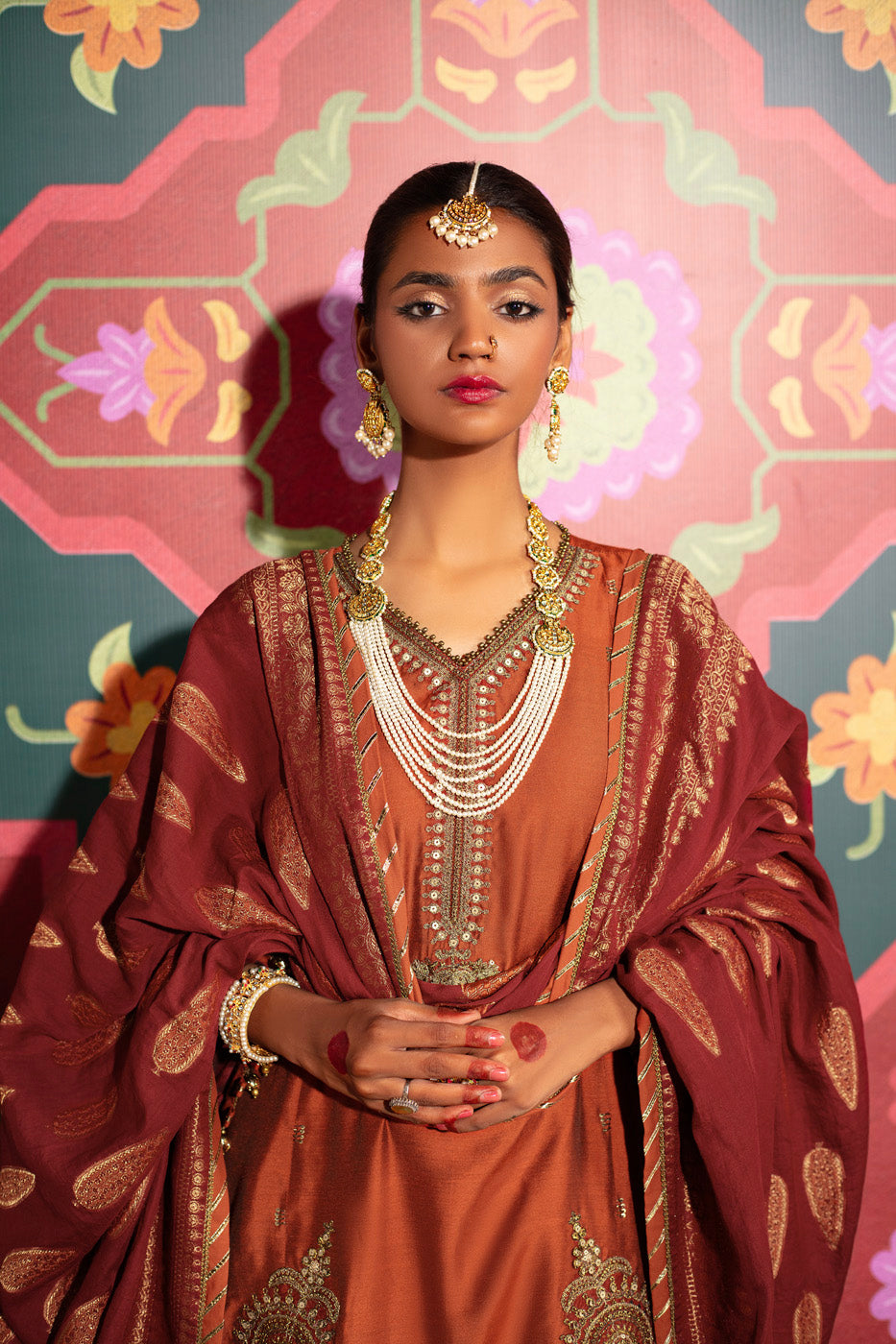 AlKaram | Festive Collection | F3-1A-24 by Alkaram - Designer Dress - Type: Ladies Clothes - Available at Libayah - 100% Original