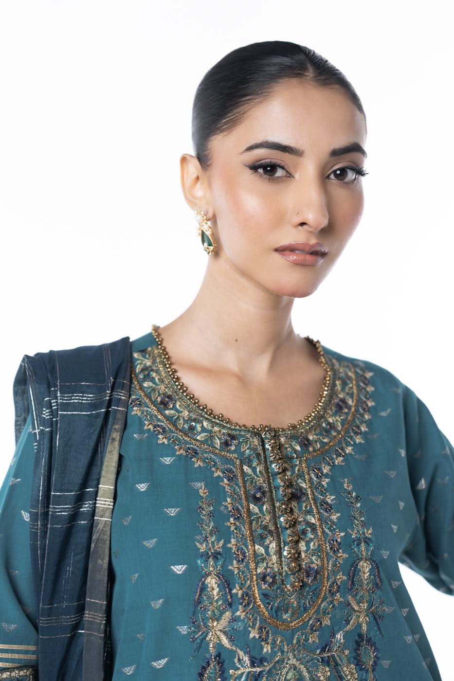 Al Karam | Winter 24 | F3-22G-24 by Alkaram - Designer Dress - Type: Ladies Clothes - Available at Libayah - 100% Original