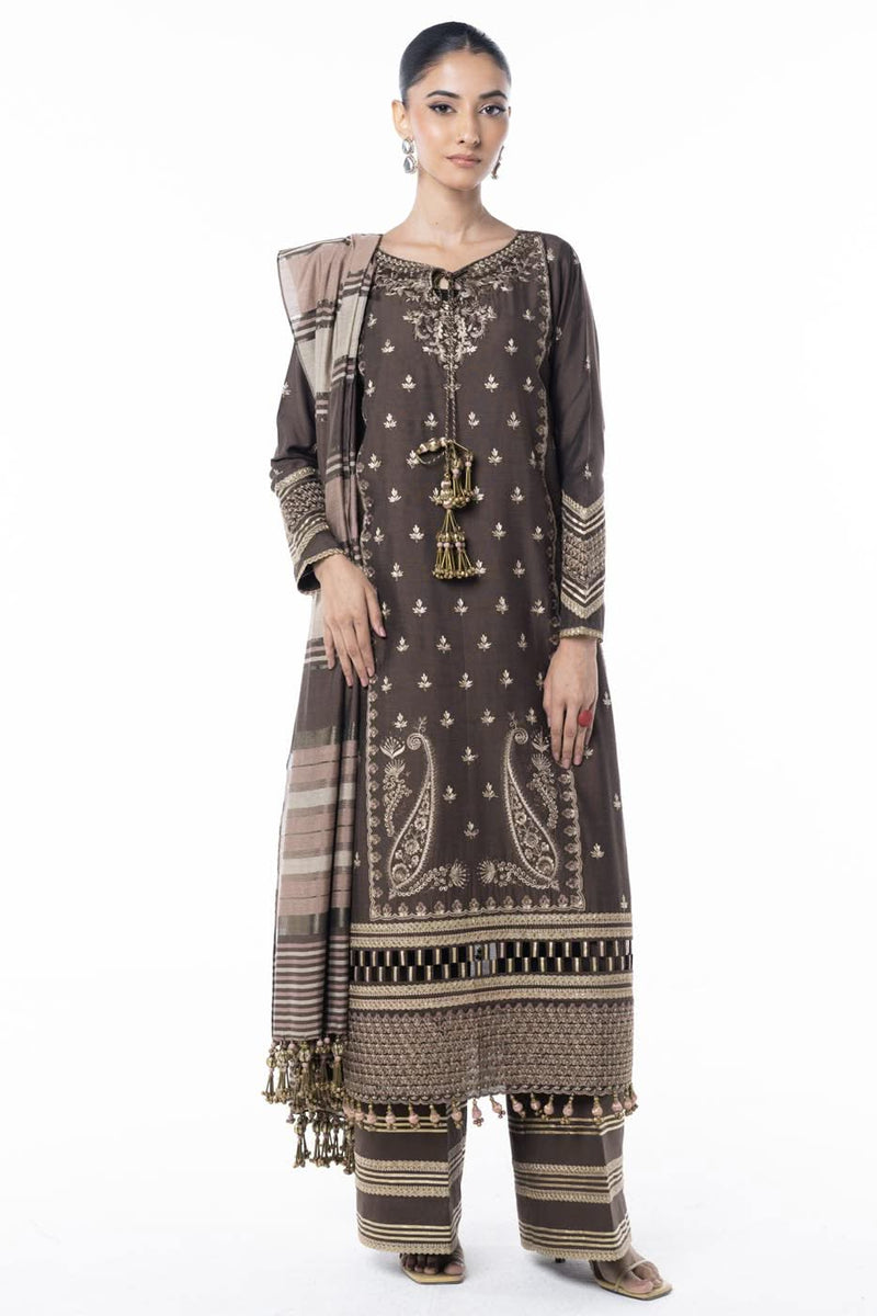 Al Karam | Winter 24 | F3-25H-24 by Alkaram - Designer Dress - Type: Ladies Clothes - Available at Libayah - 100% Original