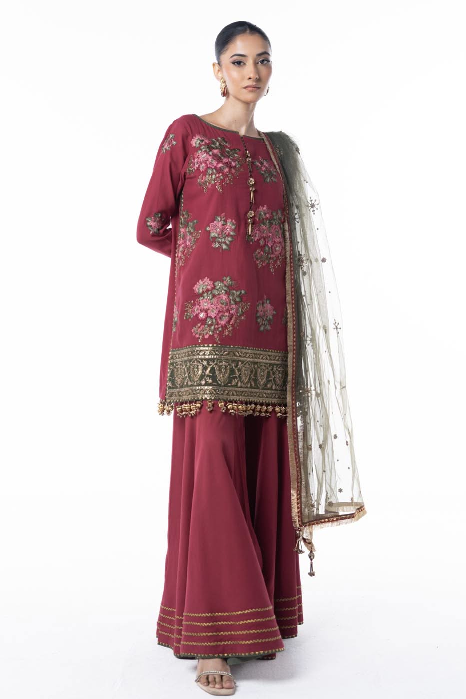 Al Karam | Winter 24 | F3-26I-24 by Alkaram - Designer Dress - Type: Ladies Clothes - Available at Libayah - 100% Original