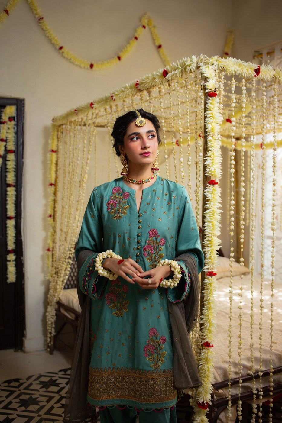 AlKaram | Festive Collection | F3-28I-24 by Alkaram - Designer Dress - Type: Ladies Clothes - Available at Libayah - 100% Original