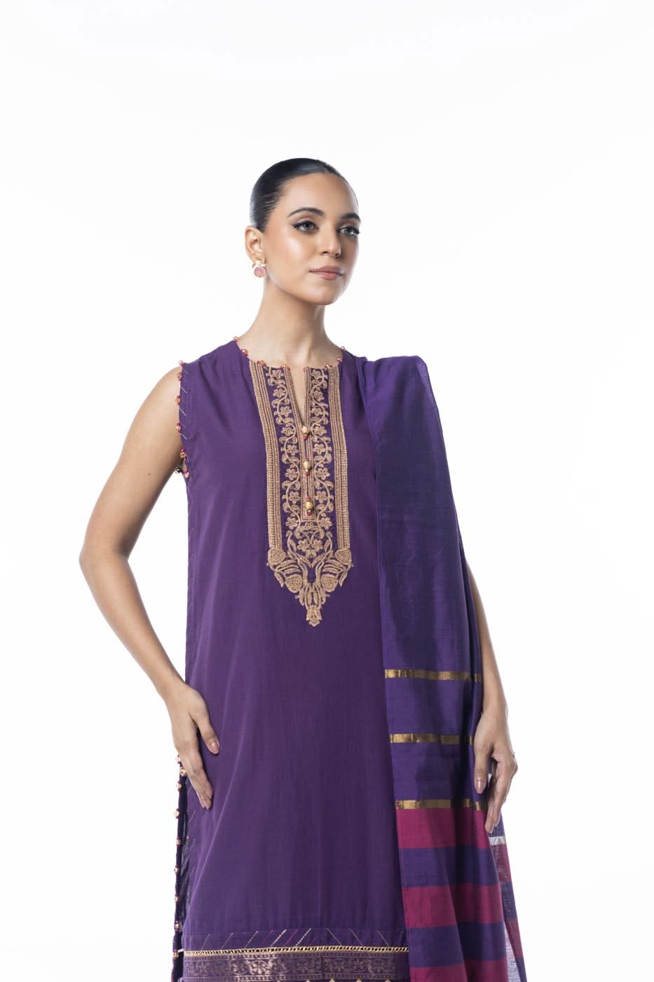 AlKaram | Festive Collection | F3-2A-24 by Alkaram - Designer Dress - Type: Ladies Clothes - Available at Libayah - 100% Original