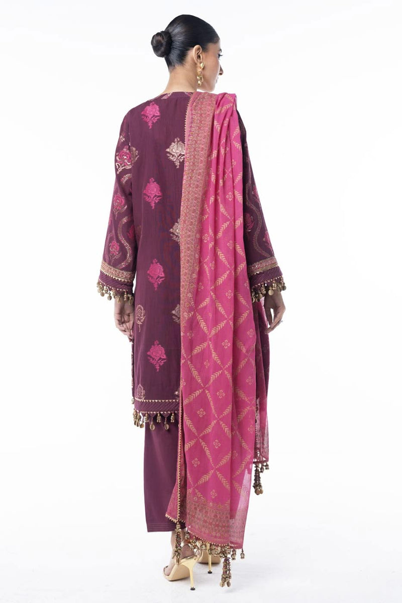 Al Karam | Winter 24 |  F3-5A-24 by Alkaram - Designer Dress - Type: Ladies Clothes - Available at Libayah - 100% Original