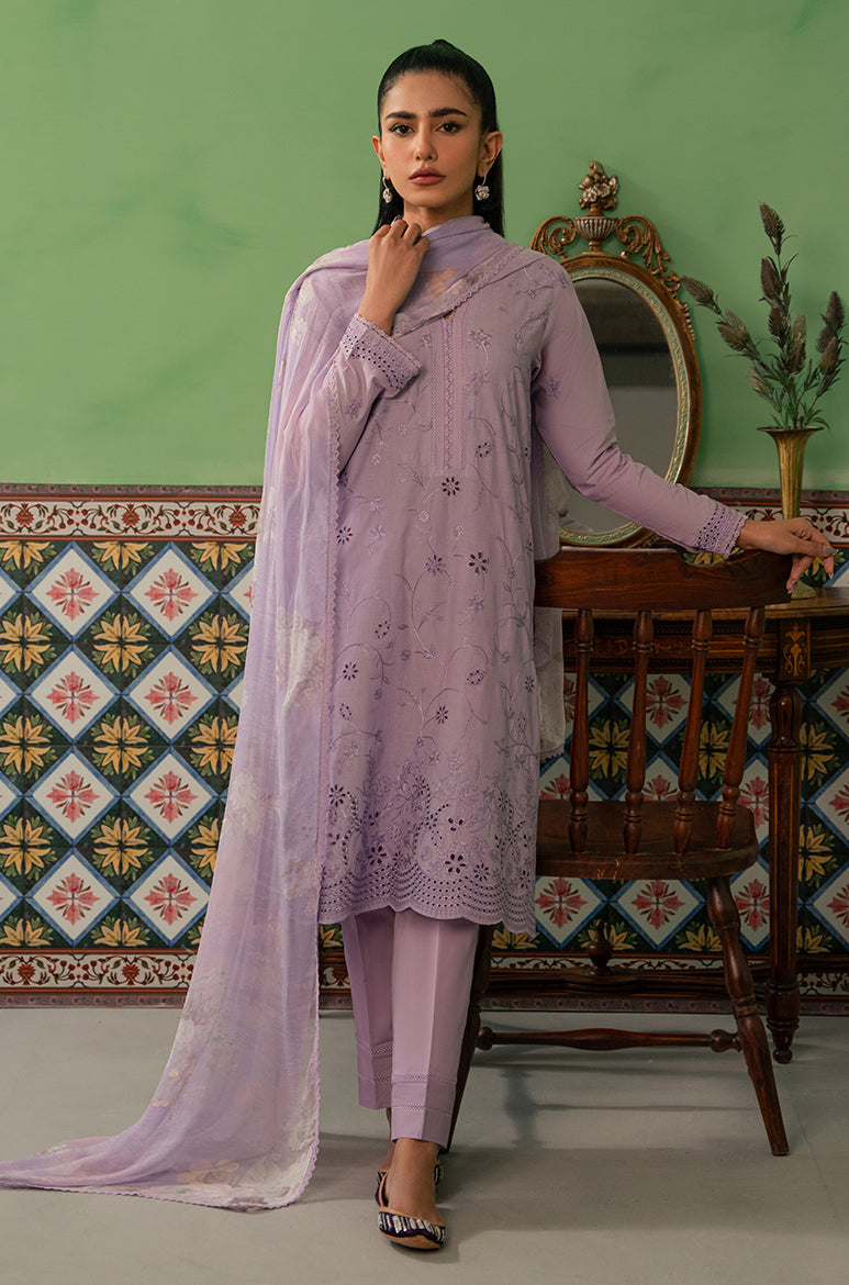 Cross Stitch | Mahiri Embroidered Lawn 24 | LILAC HAZE