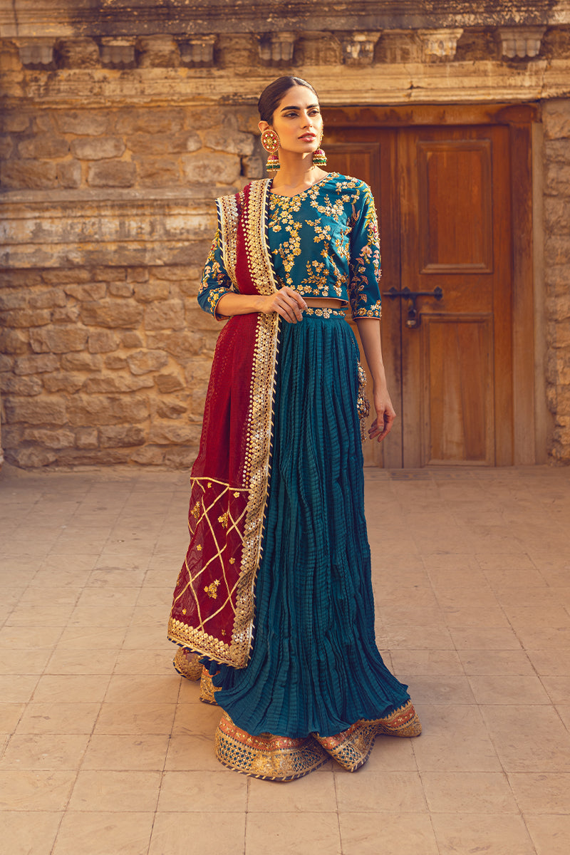 Sana Abbas | Wedding Formals | FARNAZ by Sana Abbas - Designer Dress - Type: Ladies Clothes - Available at Libayah - 100% Original