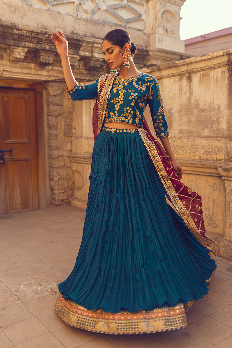 Sana Abbas | Wedding Formals | FARNAZ by Sana Abbas - Designer Dress - Type: Ladies Clothes - Available at Libayah - 100% Original
