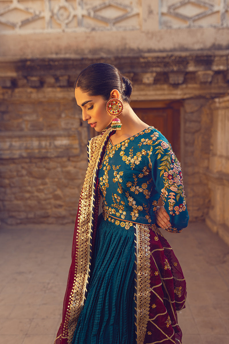 Sana Abbas | Wedding Formals | FARNAZ by Sana Abbas - Designer Dress - Type: Ladies Clothes - Available at Libayah - 100% Original
