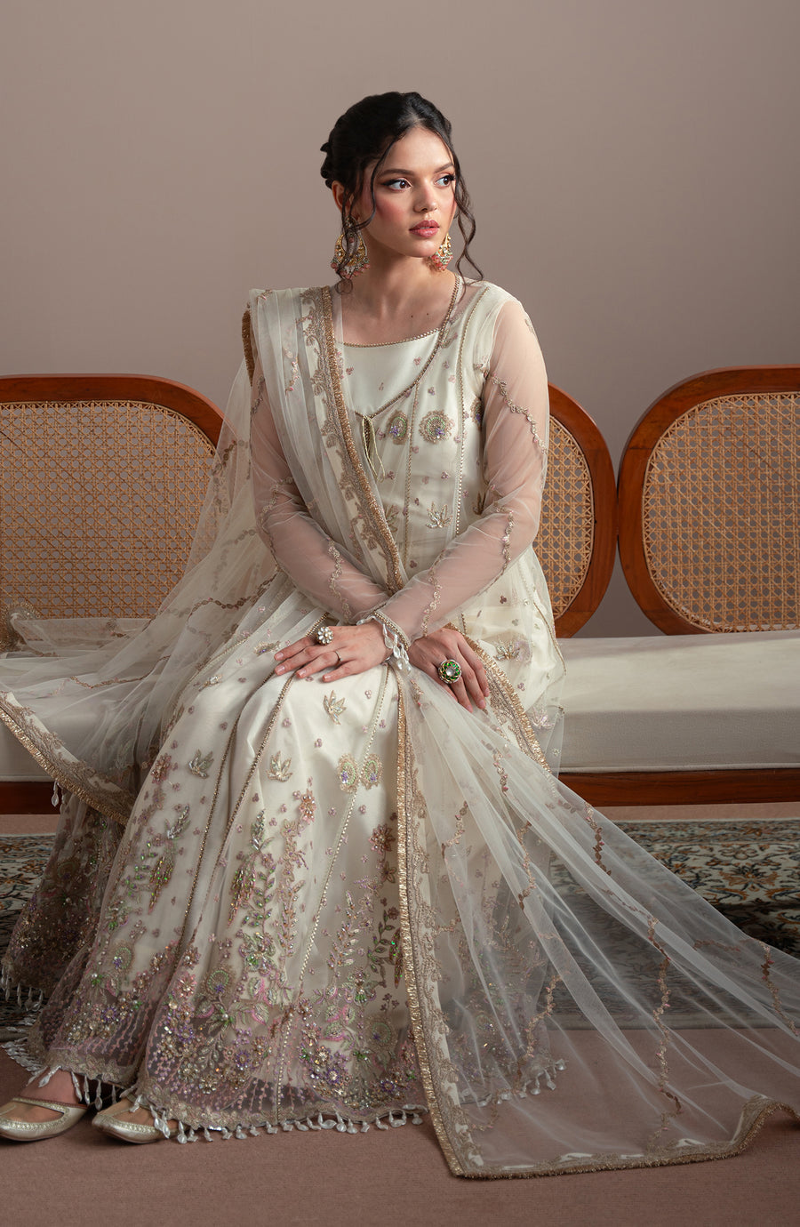 Fabiha Fatima | Elvin Pret Wear | FAYRA by Fabiha Fatima - Designer Dress  - Type : Ladies Clothes - Available at Libayah - 100% Original 