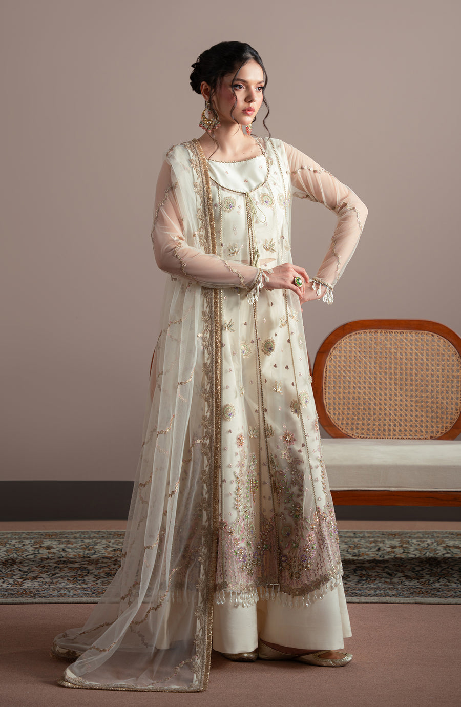 Fabiha Fatima | Elvin Pret Wear | FAYRA by Fabiha Fatima - Designer Dress  - Type : Ladies Clothes - Available at Libayah - 100% Original 