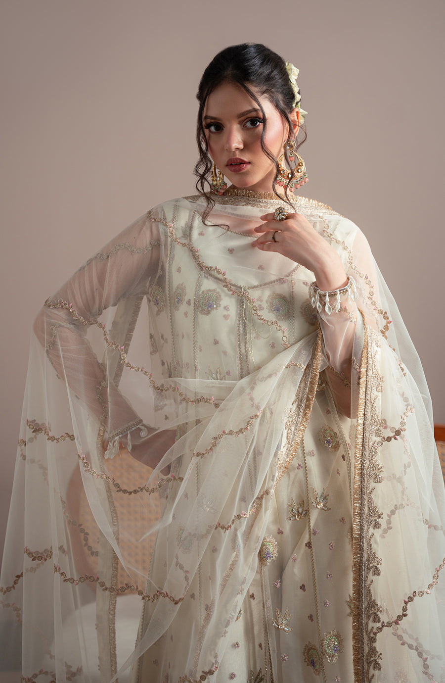 Fabiha Fatima | Elvin Pret Wear | FAYRA by Fabiha Fatima - Designer Dress  - Type : Ladies Clothes - Available at Libayah - 100% Original 