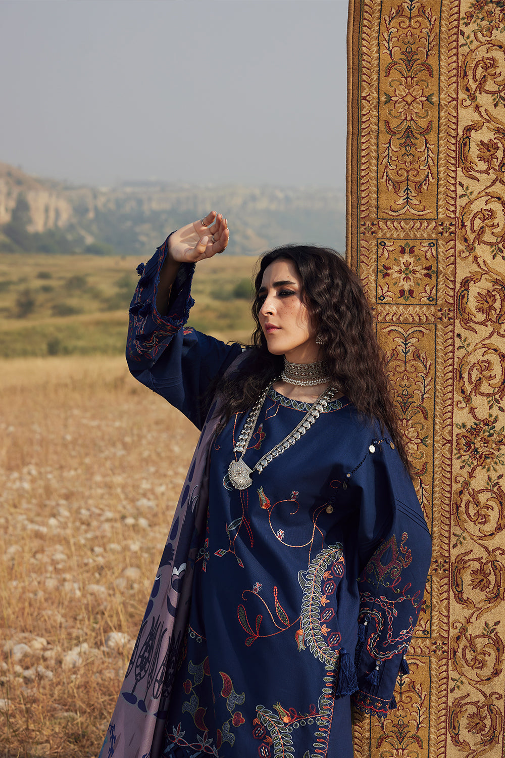 Saira Rizwan | Winter Khaddar 25 | MAHRUKH-SRW25-08 by Saira Rizwan - Designer Dress  - Type : Ladies Clothes - Available at Libayah - 100% Original 