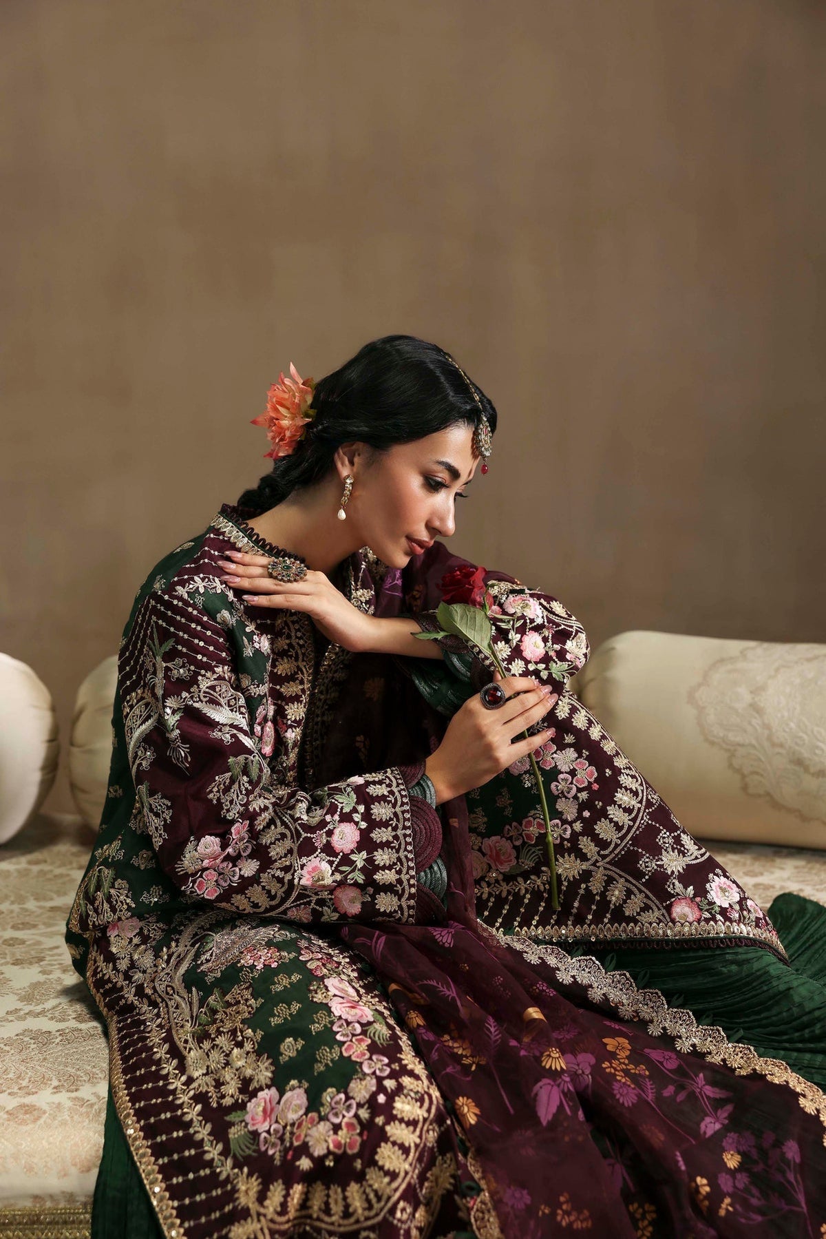 Sable Vogue | Festive 25 | FC-01-25 by Sable Vogue - Designer Dress  - Type : Ladies Clothes - Available at Libayah - 100% Original 