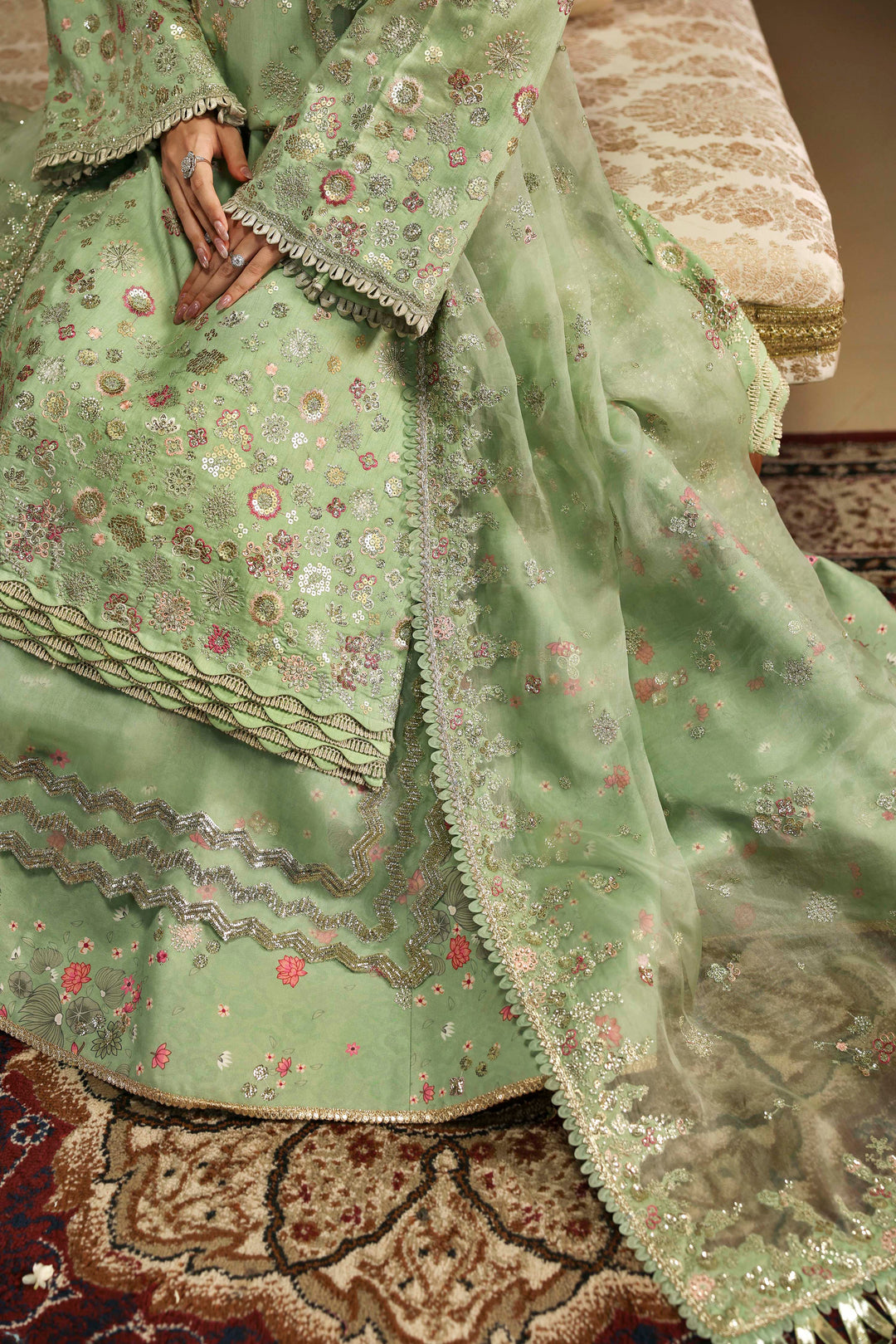 Sable Vogue | Festive 25 | FC-03-25-G by Sable Vogue - Designer Dress  - Type : Ladies Clothes - Available at Libayah - 100% Original 