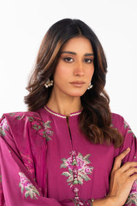 AlKaram | Festive Summer 25 | FC-17G-25-Magenta by Alkaram - Designer Dress - Type: Ladies Clothes - Available at Libayah - 100% Original