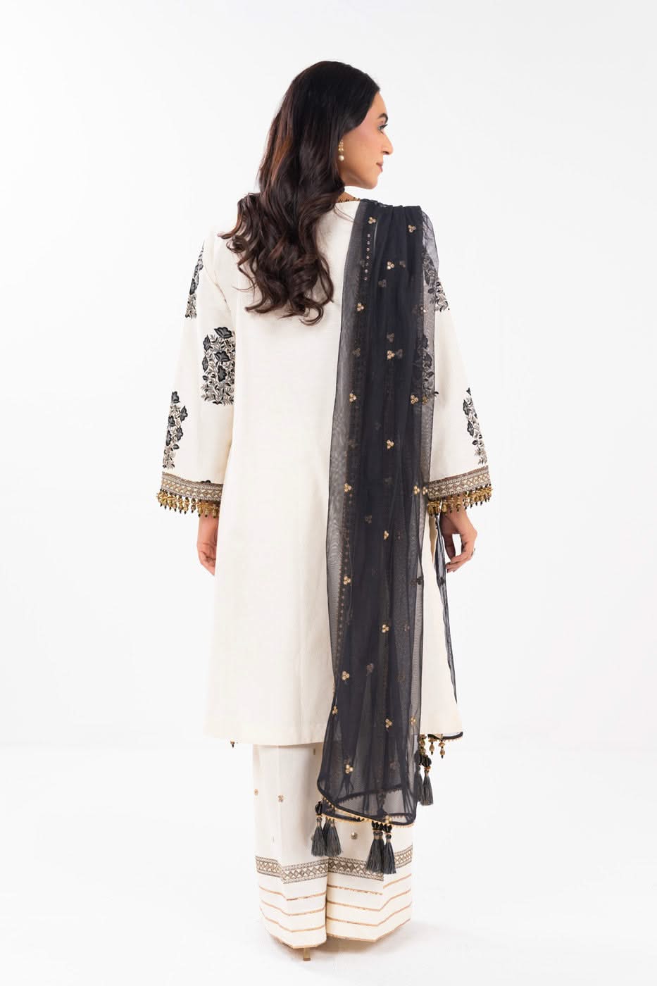 AlKaram | Festive Summer 25 | FC-30M-25-Off White by Alkaram - Designer Dress - Type: Ladies Clothes - Available at Libayah - 100% Original