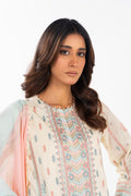 AlKaram | Festive Summer 25 | FC-3A-25-Cream by Alkaram - Designer Dress - Type: Ladies Clothes - Available at Libayah - 100% Original