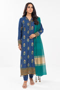 AlKaram | Festive Summer 25 | FC-8D-25-Royal Blue by Alkaram - Designer Dress - Type: Ladies Clothes - Available at Libayah - 100% Original