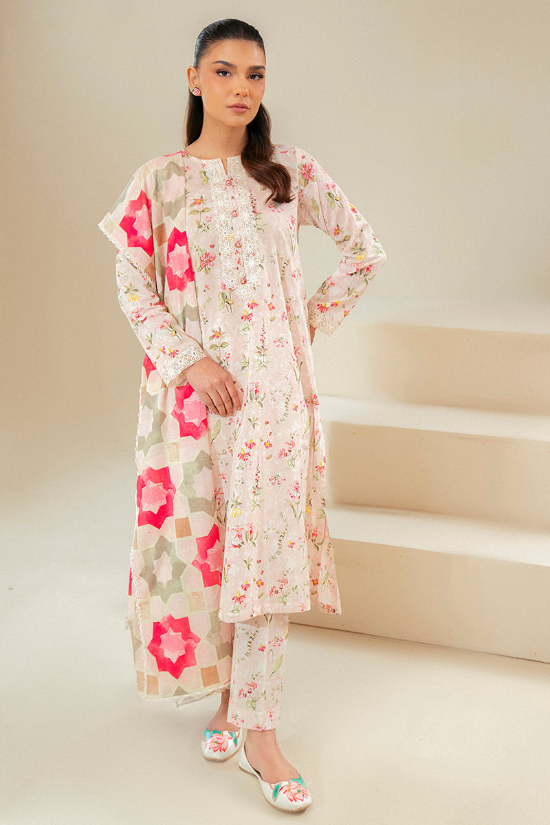 Cross Stitch | Daily Lawn 24 | CRYSTAL AURA-3 PIECE LAWN SUIT