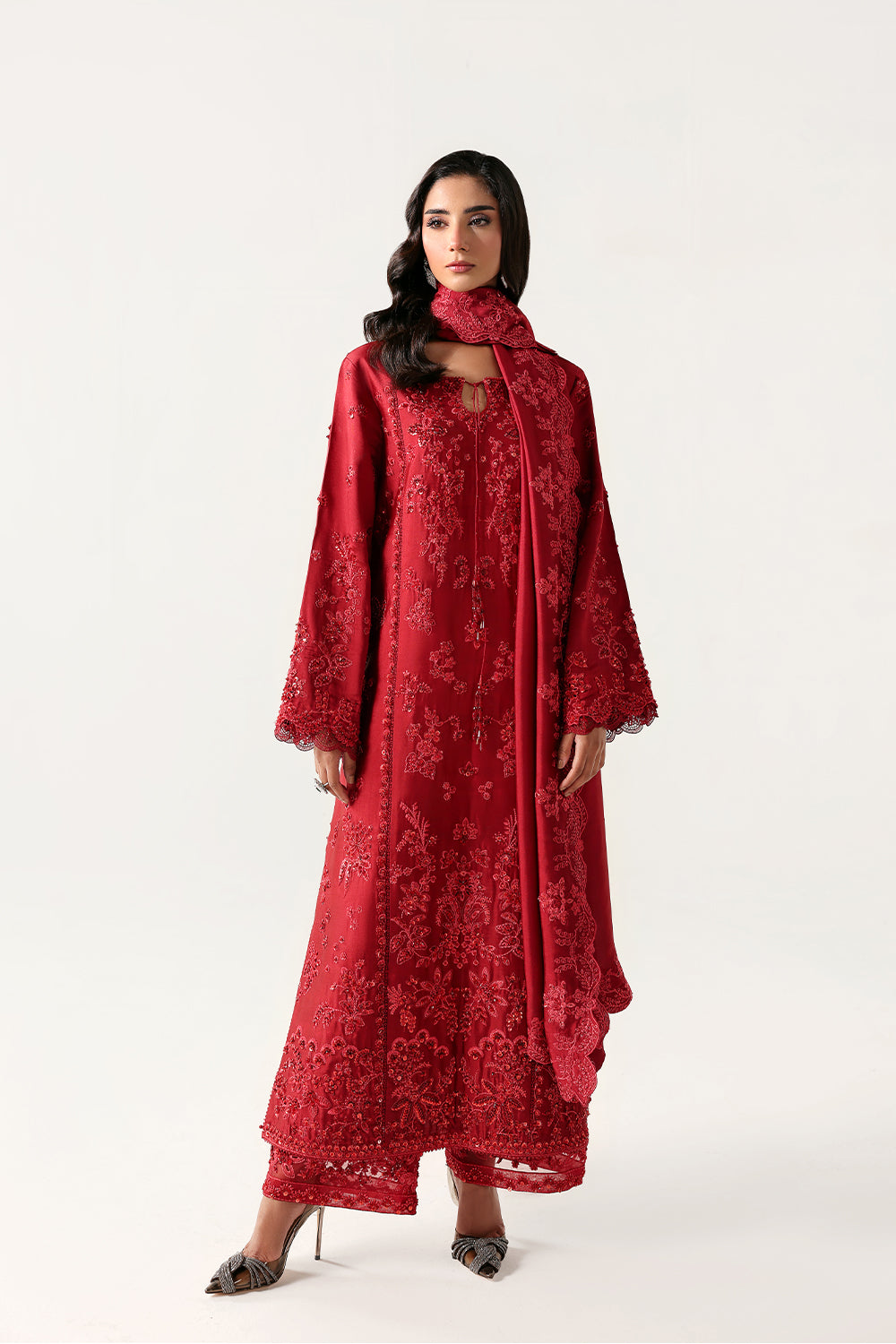 Saira Rizwan | Silk Luxe 26 | NIKA- SRLSP-26-09 by Saira Rizwan - Designer Dress  - Type : Ladies Clothes - Available at Libayah - 100% Original 