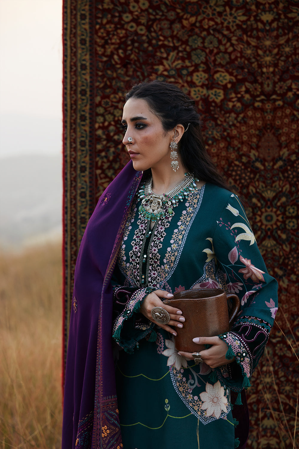 Saira Rizwan | Winter Khaddar 25 |SERENEH-SRW25-06 by Saira Rizwan - Designer Dress  - Type : Ladies Clothes - Available at Libayah - 100% Original 