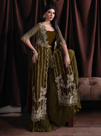 Faiza Faisal | Solene Luxury Velvets | EVANIA by Faiza Faisal - Designer Dress  - Type : Ladies Clothes - Available at Libayah - 100% Original 